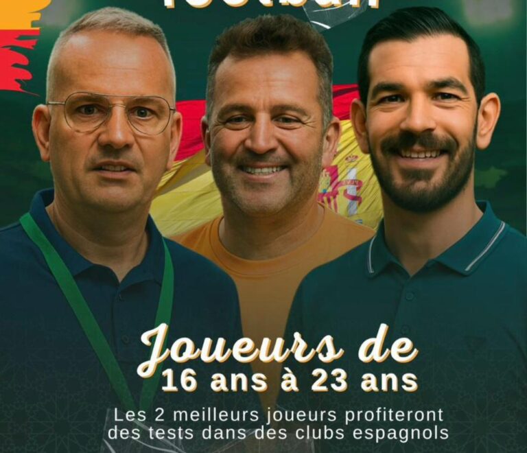 Du 1er juillet au 3 juillet tournoi international a agadir