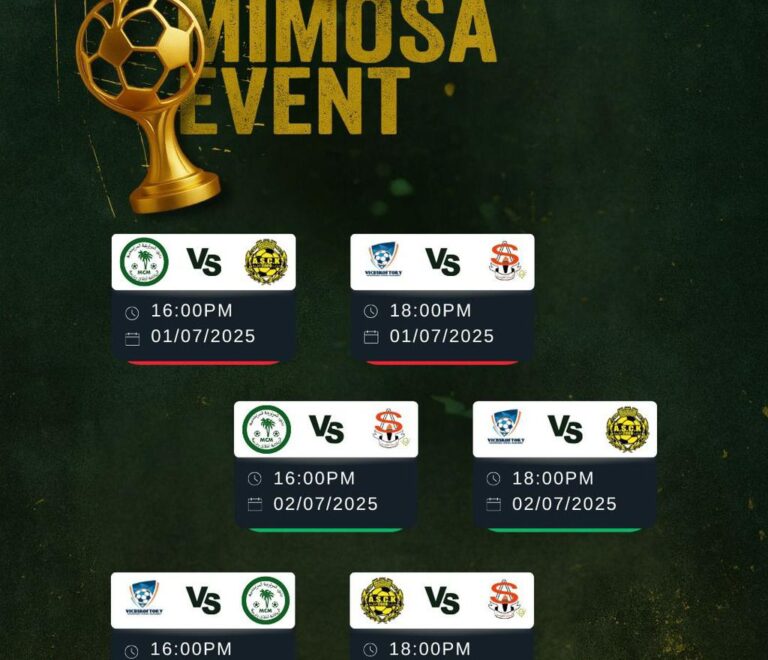 Du 08 au 13 juillet tournoi de détection à Casablanca